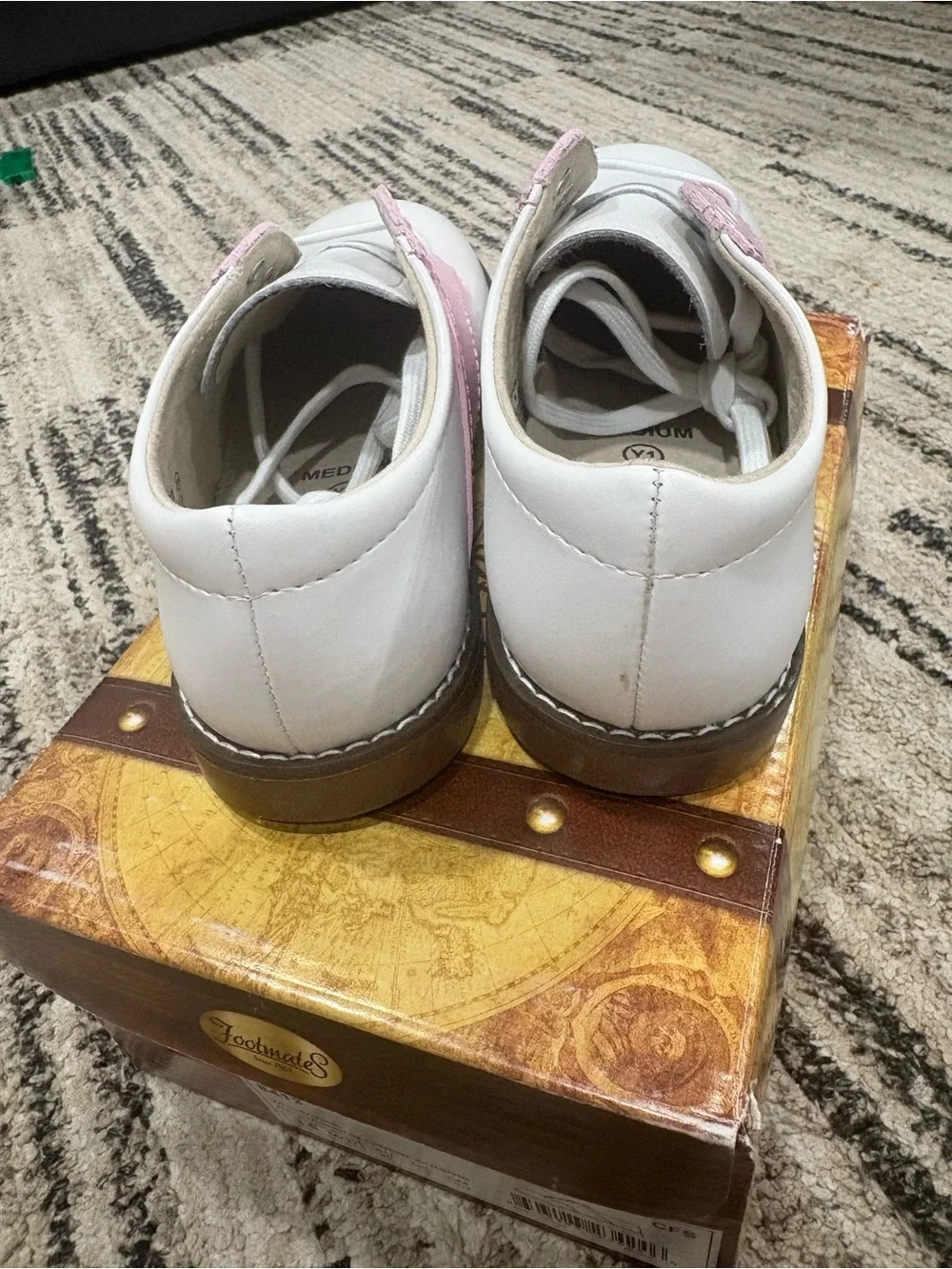 FootMates CHEER WHITE/ROSE‎